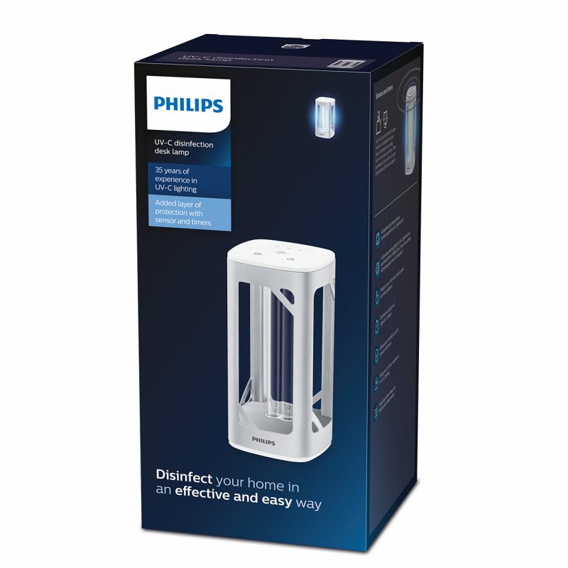 Bộ đèn bàn UV C Philips khử trùng diệt vi rút 24W chính hãng